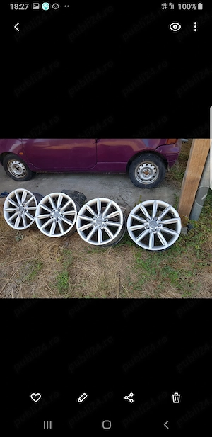 Jante Audi originale OEM Audi 18" - imagine 7