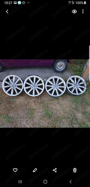 Jante Audi originale OEM Audi 18" - imagine 8