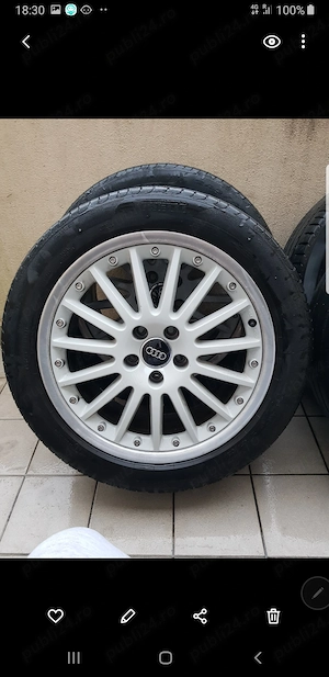 Jante BBS " Carlito" originale pentru Audi 5×112 cu anvelope 245/45R19 - imagine 2