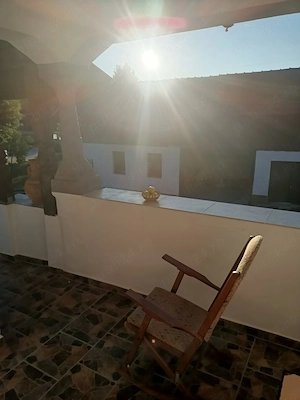 Casă boierească autentică restaurată Bujoreni Muzeul Satului 2000m teren intravilan 25ml deschidere  - imagine 9
