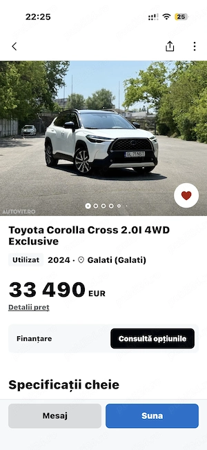 Toyota Corolla Cross dual bi-tone exclusive - imagine 6