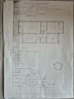 Apartament de vanzare cu 3 camere, decomandat, etaj 2, Suprafata totala 70 mp, Zona Centrala - imagine 10