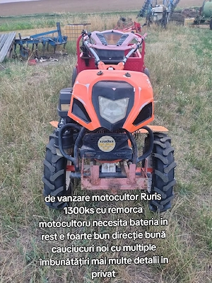 de vanzare motocultor Ruris 13 cai
