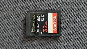 SanDisk Extreme PRO SDHC 32GB, 95 MB s, Clasa 10, U3