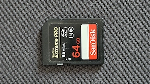 SanDisk Extreme PRO SDXC 64GB, 95 MB s, Clasa 10, U3, V30