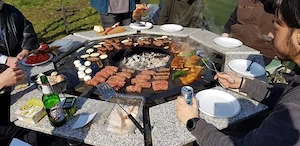 grill de 8 persoane