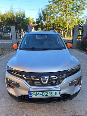 Dacia Spring 2022 Silver, Baterie SOH 92%, Camera Marsarier, Navigatie, Oglinzi Degivrante