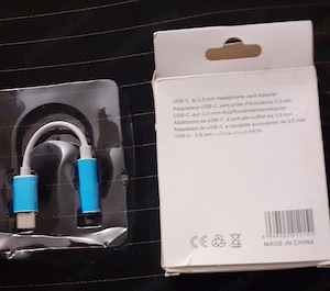 Adaptor nou pentru Căști cu mufă tip C și mufă jack mamă - imagine 4