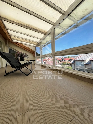 Apartament cu 3 camere, 2 terase, mobilat, la asfalt, zona Planetelor - imagine 9