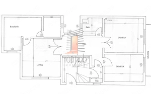 Apartament spatios la etajul 1 intr-o vila interbelica, pretabil birou - imagine 10