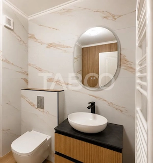 Apartament 3 camere Selimbar - Luminos modern premium  - imagine 12