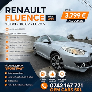 Renault Fluence  Sport Way 1.5 DCI 110 EURO 5 