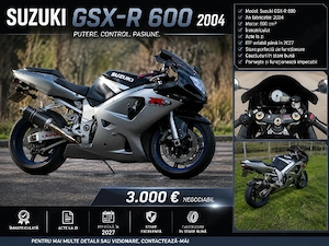 Suzuki GSXR 600cc 