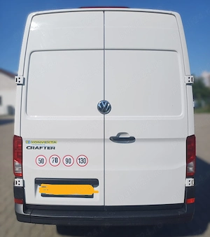 VW CRAFTER -frigorific KONVEKTA , an 2021 ,motor 1968cmc, 103kw, Modelul LUNG , km 501168 REALI!!! - imagine 2