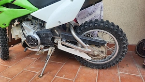 Motocicleta cross copii kavasaki 110cm - imagine 4
