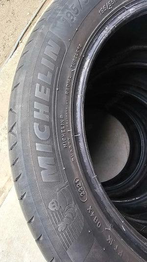 Set 4 anvelope vară Michelin 195/55 R16 – DOT 2021 – 1.500 lei - imagine 3