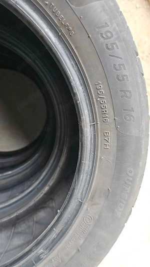 Set 4 anvelope vară Michelin 195/55 R16 – DOT 2021 – 1.500 lei - imagine 2
