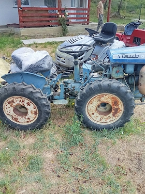 vand tractorase de gazon 2 si unul articulat cu freza - imagine 3