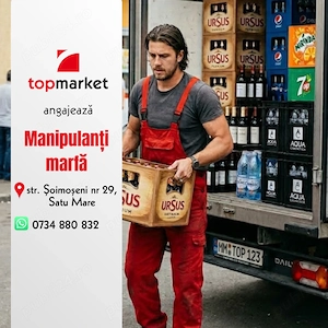 Angajăm Manipulanți Marfă în #SatuMare