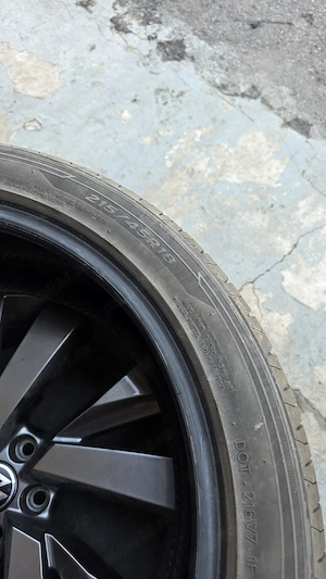 Anvelope vara HANKOOK Ventus Prime3 215/45/R18 89V stare perfecta - potrivite pentru VW Taigo, Golf - imagine 8