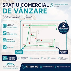 Vand spatiu comercial Piata Avram Iancu ID:RH-45431-property - imagine 4