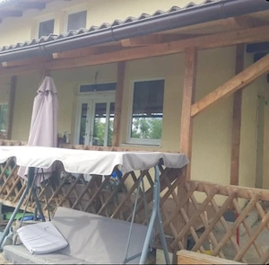 Casă din lemn de stejar, teren 700 mp, Bod   la 18 km de Brașov - imagine 2