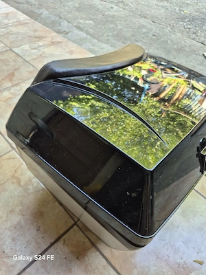  portbagaj atv  scuter  cu cheie nou top case - imagine 5