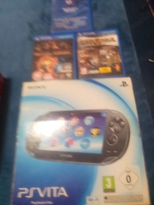 Sony PSP vita modat nou la cutie Cu 5 jocuri schimb  - imagine 3