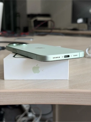 iPhone 15 128GB Green FullBox Neverlock 98% baterie 198 cicluri impecabil