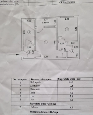 Apartment 2 camere Braila