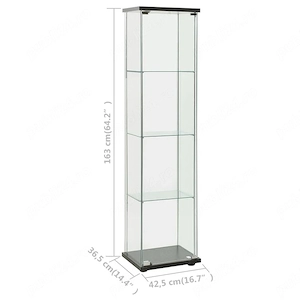 Vand dulap sticla IKEA DETOLF 163 x 36 x 42 cm Foarte putin utilizat