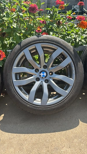 Vand cauciucuri noi cu jante originale BMW 225/45/R17 - imagine 2