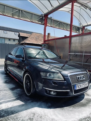 Audi A6 S-Line quattro jante r20 automat padele f1 la volan  - imagine 5