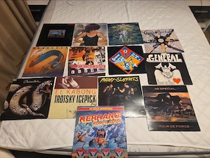 Lot viniluri Rock   Hard Rock   Pop   13 LP-uri + 1 compilație dublă