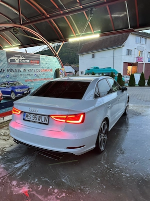 Audi A3 Sedan 2.0 TDI (150 CP) | Interior S-Line | Revizie Nouă | + Jante S3 18 - imagine 2