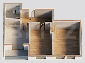 Apartament de vanzare, 2 camere, 41,5 mp, Mărăști - imagine 12