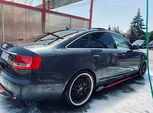 Audi A6 S-Line quattro jante r20 automat padele f1 la volan  - imagine 13