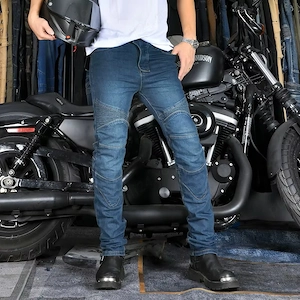 Pantaloni Moto cu protectii - imagine 4