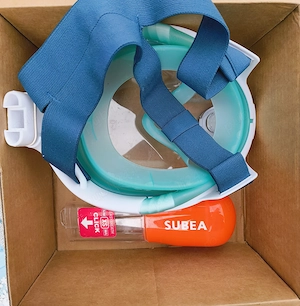 Mască snorkeling Decathlon Subea, mărimea XS, 55 de lei