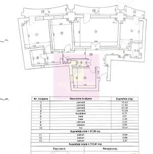 Apartament cu 4 camere de vânzare Lujerului Militari