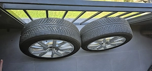 Roti Audi aliaj R18 7.5J ET 37 cu cauciucuri Michelin Pilot Alpin 5 225 50 R18 - imagine 4
