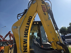 Buldoexcavator New Holland B115D, roti egale, Full option 120CP, cutie Powershift, cupa 4x1-88900eur - imagine 16