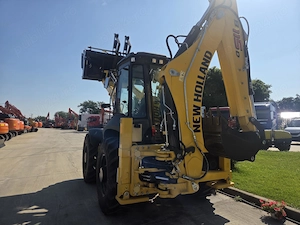 Buldoexcavator New Holland B115D, roti egale, Full option 120CP, cutie Powershift, cupa 4x1-88900eur - imagine 15