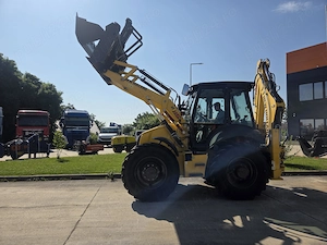 Buldoexcavator New Holland B115D, roti egale, Full option 120CP, cutie Powershift, cupa 4x1-88900eur - imagine 12