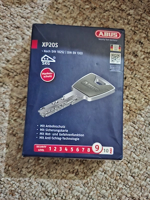 ABUS XP20SN 30 40 - Cilindru siguranță pentru ușă