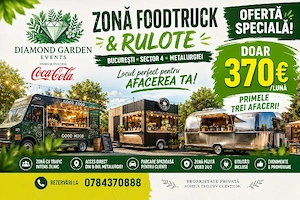 Zona Food Truck  Containere si Rulote comerciale  afacere la cheie sector 4 Bucuresti