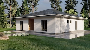 Casă nouă NZEB în Arad – Poltura | 150 mp construiți | Teren 539 mp | Proiect Ak - imagine 2