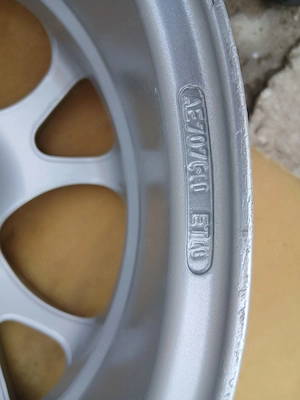 Vând jante aliaj R17 cu prindere 4x100 ET40 - imagine 6