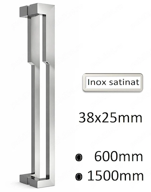 Set Manere din Inox Satinat