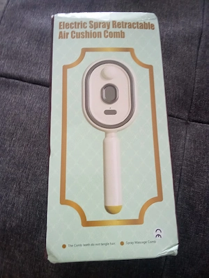 Perie Electrică cu Pulverizare și Pernă de Aer 